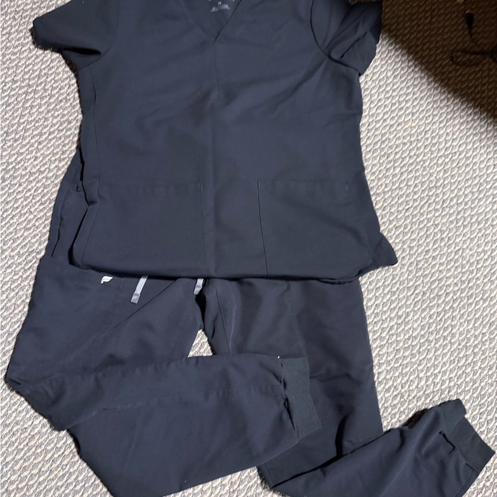 Fabletics Women's Black Jogger Set